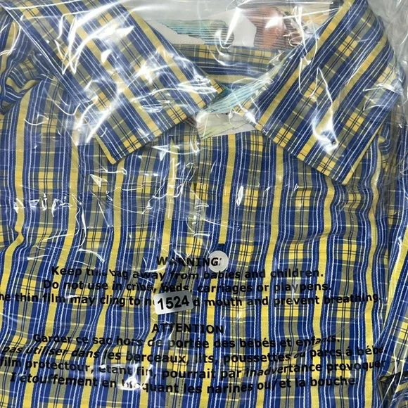 Robert Graham 100% Cotton Plaid Long Sleeve Button Down Shirt Size Extra Large - Picture 14 of 14